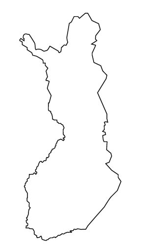 finland map icon vector illustration design